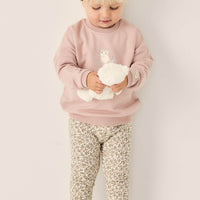 Organic Cotton Bobbie Sweatshirt - Kitty Shell Childrens Sweatshirt from Jamie Kay NZ