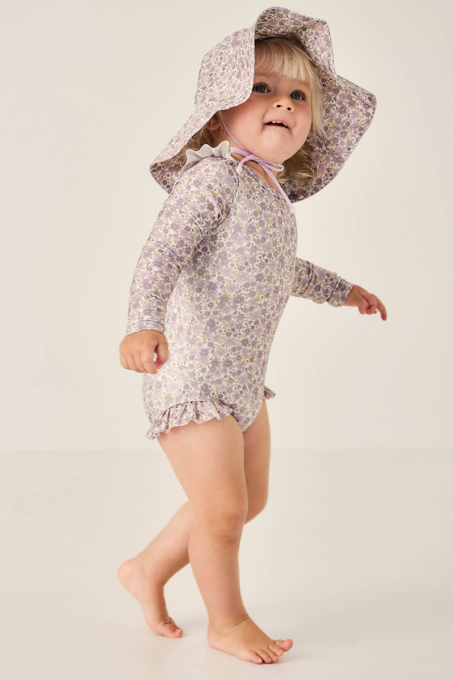Lily Swimsuit - Chloe Orchid Childrens Swimwear from Jamie Kay NZ