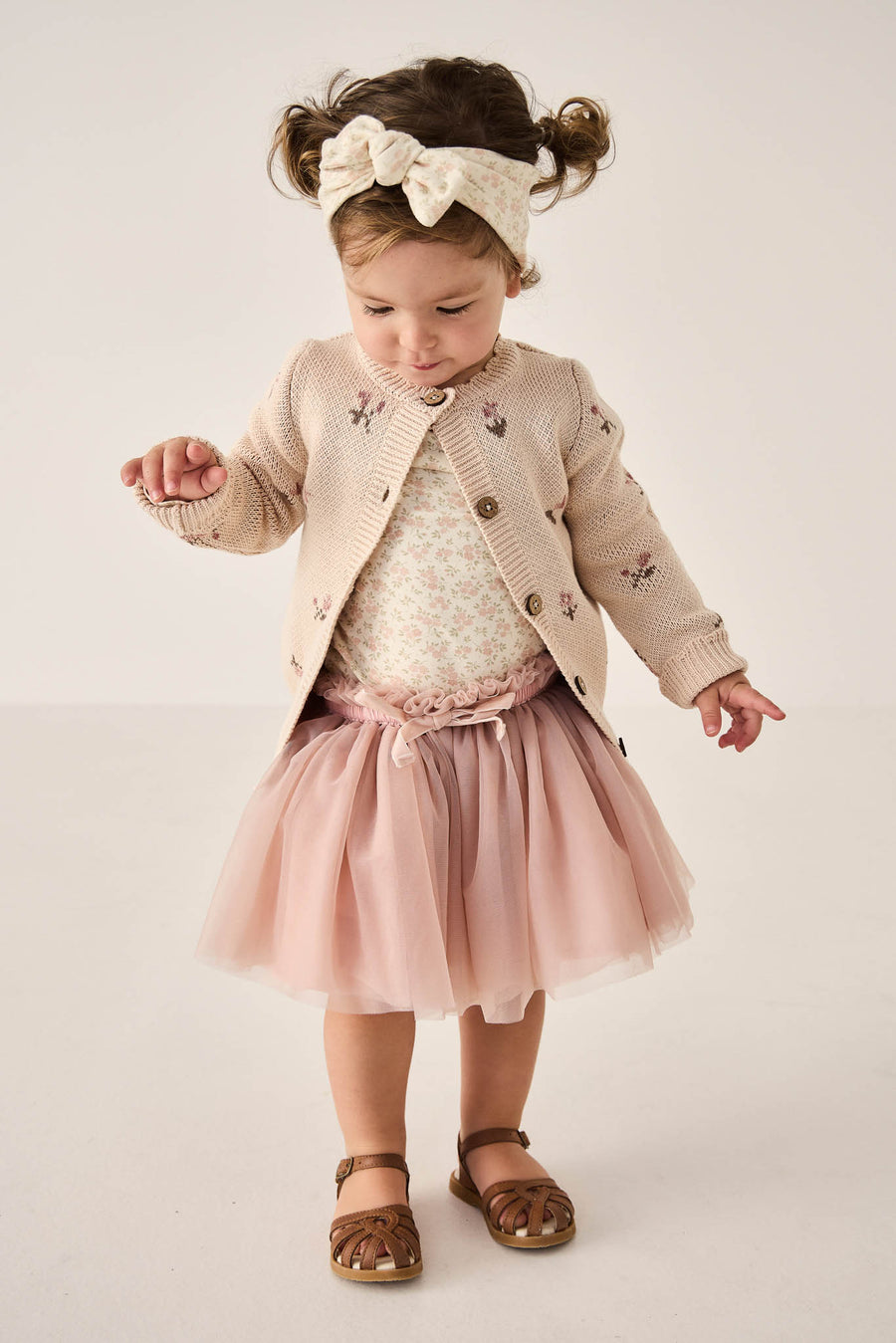 Classic Tutu Skirt - Powder Pink Childrens Skirt from Jamie Kay NZ