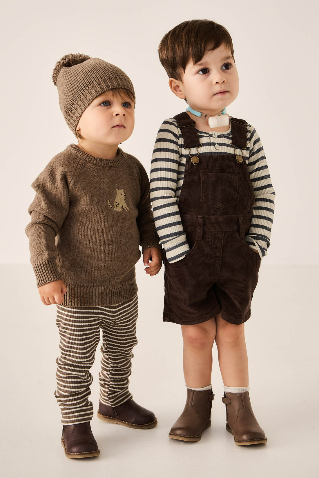 Casey Cord Short Overall - Bear Childrens Overall from Jamie Kay NZ