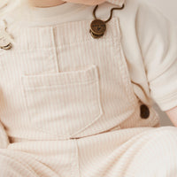 Jordie Overall - Powder Pink/Egret Childrens Overall from Jamie Kay NZ