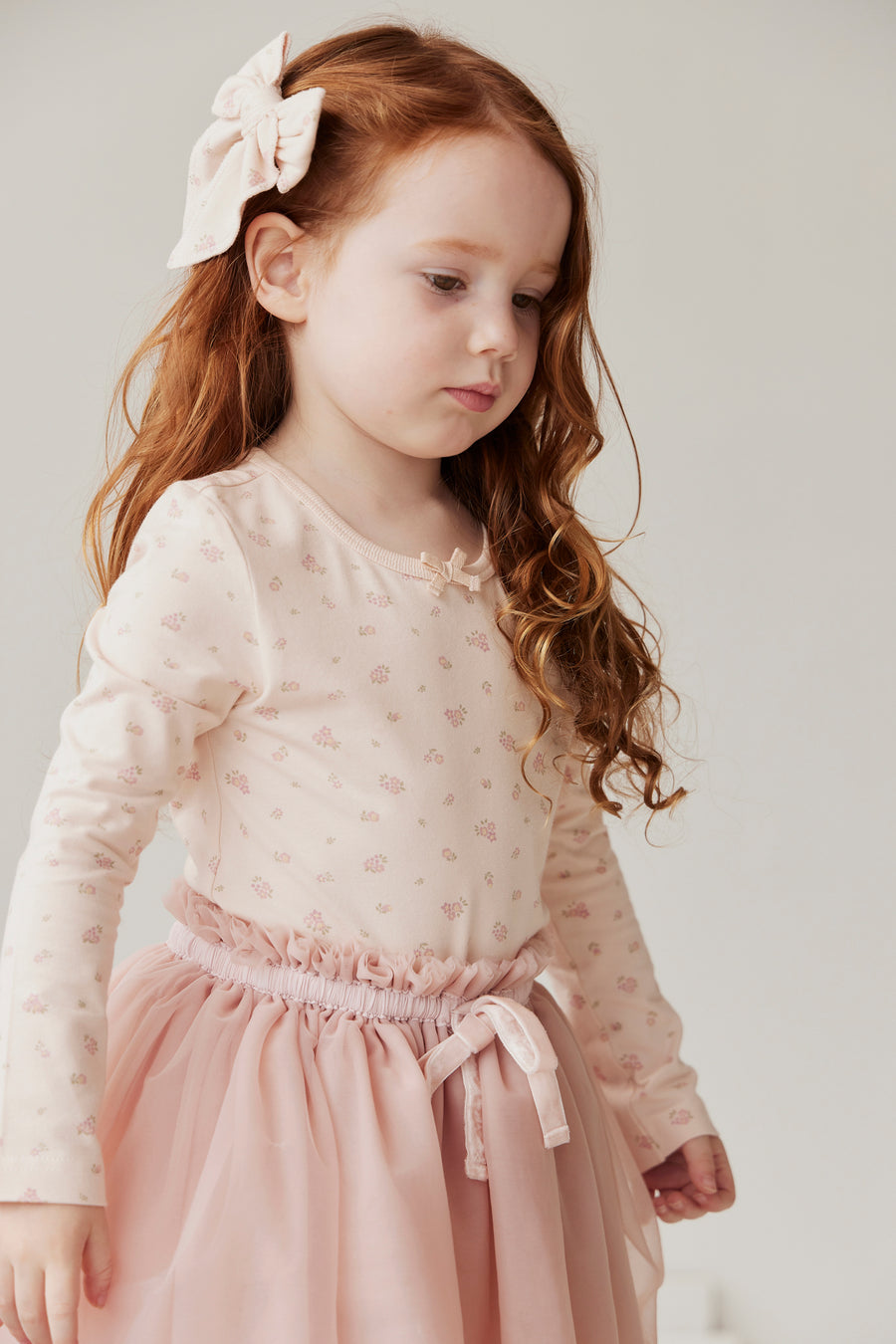 Organic Cotton Bridget Long Sleeve Top - Irina Shell Childrens Top from Jamie Kay NZ