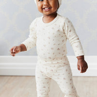 Organic Cotton Everyday Legging - Irina Tofu Childrens Legging from Jamie Kay NZ