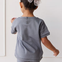 Organic Cotton Modal Elisa Bike Short - Lava Childrens Short from Jamie Kay NZ
