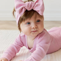 Organic Cotton Modal Lilian Headband - Dahlia Childrens Headband from Jamie Kay NZ