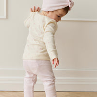 Organic Cotton Modal Everyday Legging - Cassia Childrens Legging from Jamie Kay NZ
