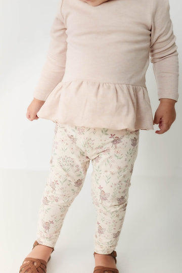 Organic Cotton Everyday Legging - Fairy Willow Childrens Legging from Jamie Kay NZ