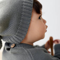 Ethan Hat - Smoke Childrens Hat from Jamie Kay NZ