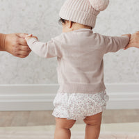 Organic Cotton Frill Bloomer - Posy Floral Childrens Bloomer from Jamie Kay NZ