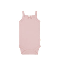 Organic Cotton Modal Singlet Bodysuit - Trinket Childrens Bodysuit from Jamie Kay NZ