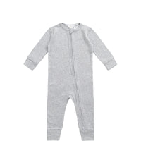 Organic Cotton Modal Frankie Onepiece - Light Grey Marle Childrens Onepiece from Jamie Kay NZ