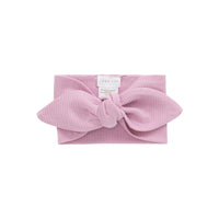 Organic Cotton Modal Lilian Headband - Dahlia Childrens Headband from Jamie Kay NZ