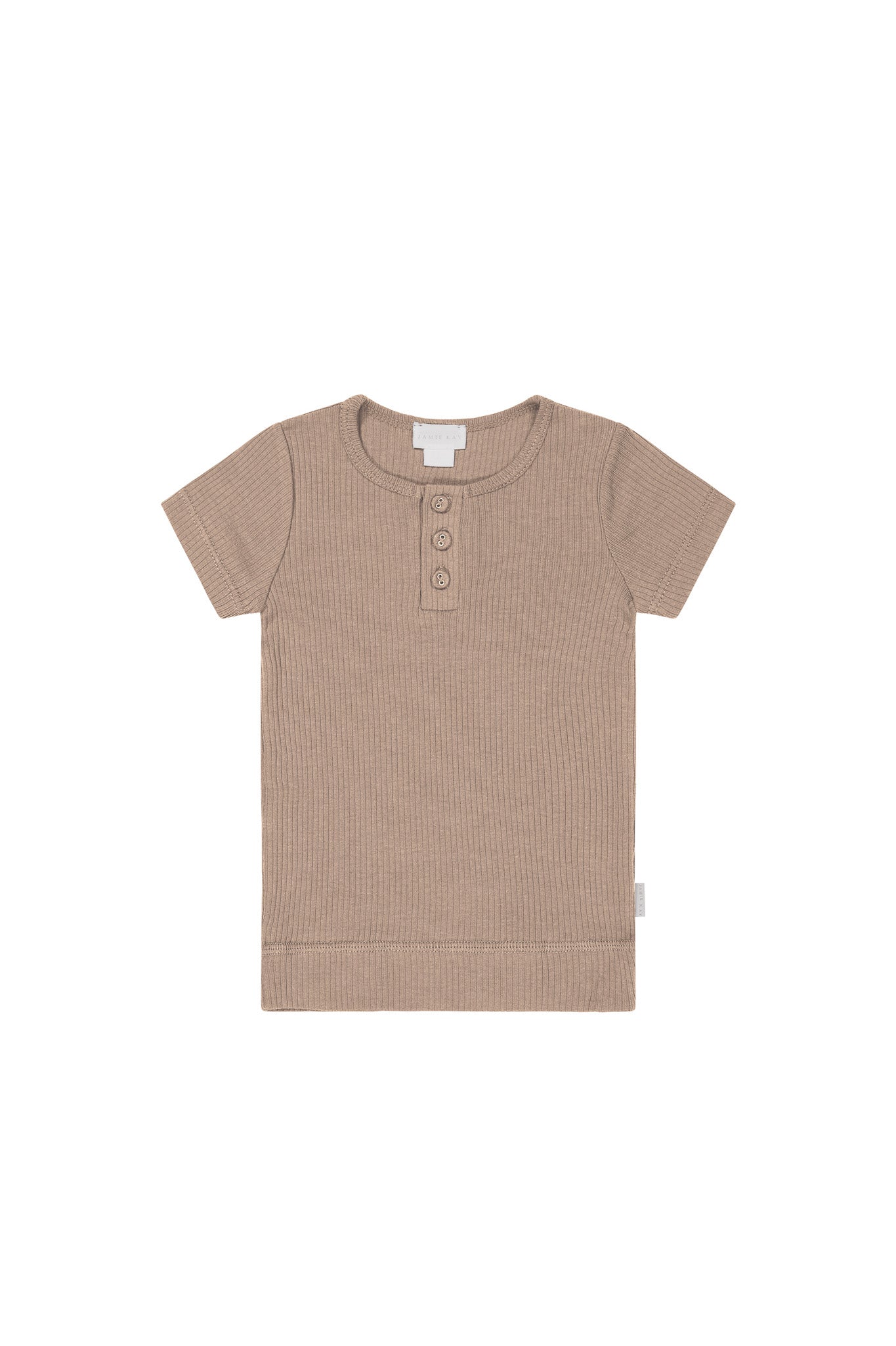 Jamie Kay Organic Cotton Modal Henley Tee