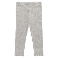 Organic Cotton Modal Everyday Legging - Light Grey Marle Childrens Legging from Jamie Kay NZ