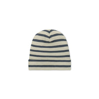 Organic Cotton Modal Marley Beanie - Cassava/Arctic Childrens Hat from Jamie Kay NZ