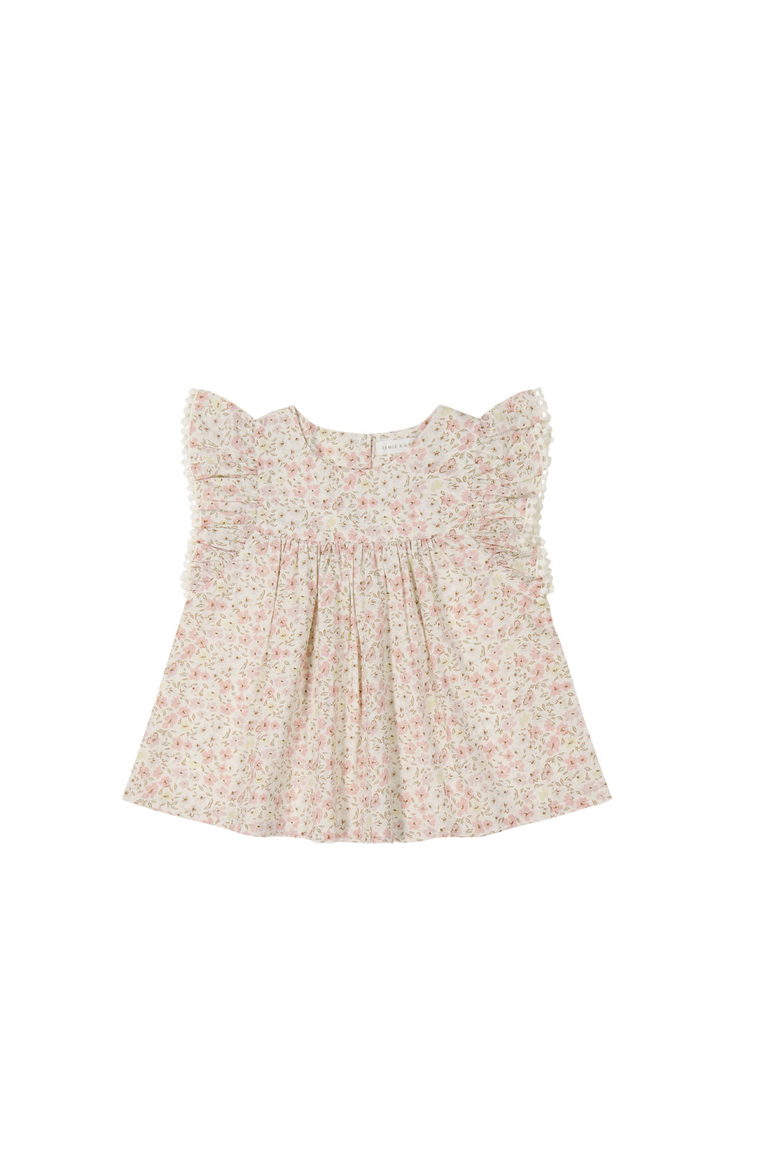 Organic Cotton Eleanor Top - Fifi Floral Childrens Top from Jamie Kay NZ