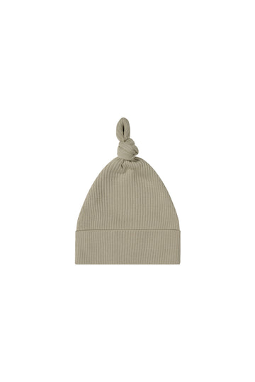 Organic Cotton Modal Marley Beanie - Cashew Childrens Hat from Jamie Kay NZ