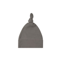 Organic Cotton Modal Marley Beanie - Cobblestone Childrens Hat from Jamie Kay NZ