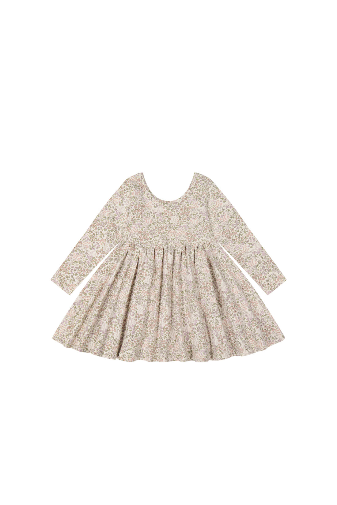 Organic Cotton Tallulah Dress - April Eggnog Childrens Dress from Jamie Kay NZ