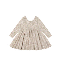 Organic Cotton Tallulah Dress - April Eggnog Childrens Dress from Jamie Kay NZ