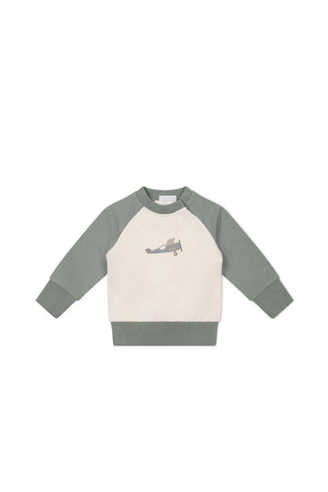 Organic Cotton Tao Sweatshirt - Milford Sound Avion Childrens Sweatshirting from Jamie Kay NZ
