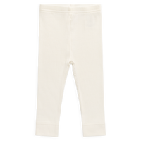 Organic Cotton Modal Everyday Legging - Milk Childrens Legging from Jamie Kay NZ