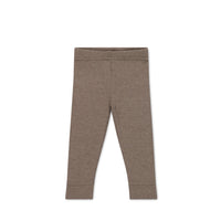 Organic Cotton Modal Everyday Legging - Brownie Marle Childrens Legging from Jamie Kay NZ