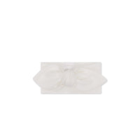 Organic Cotton Modal Lilian Headband - Milk Childrens Headband from Jamie Kay NZ