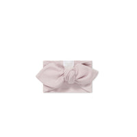 Organic Cotton Modal Lilian Headband - Violet Tint Childrens Headband from Jamie Kay NZ