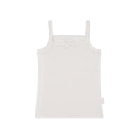 Organic Cotton Modal Singlet - Milk Childrens Singlet from Jamie Kay NZ