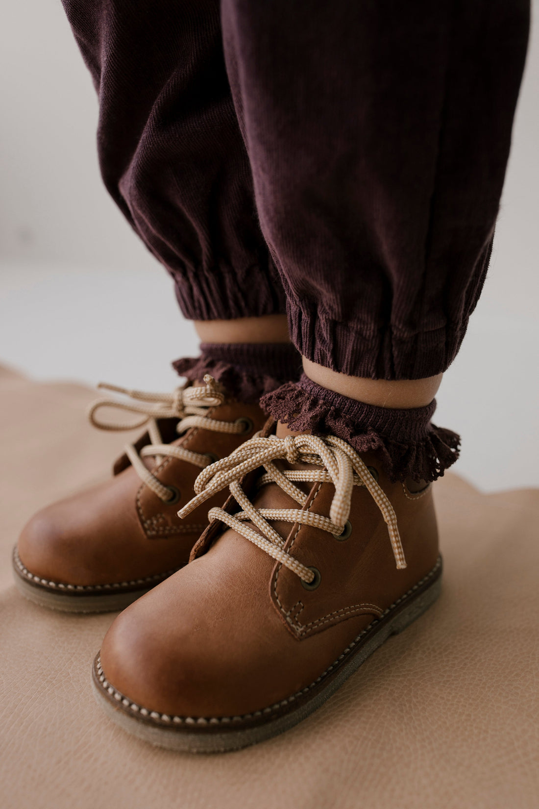 Leather Boot - Tan Childrens Footwear from Jamie Kay NZ