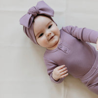 Organic Cotton Modal Headband - Periwinkle Childrens Headband from Jamie Kay NZ