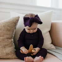 Organic Cotton Modal Headband - Fig Childrens Headband from Jamie Kay NZ