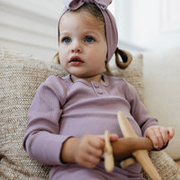 Organic Cotton Modal Headband - Periwinkle Childrens Headband from Jamie Kay NZ