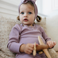 Organic Cotton Modal Headband - Periwinkle Childrens Headband from Jamie Kay NZ