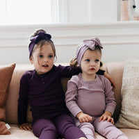 Organic Cotton Modal Headband - Periwinkle Childrens Headband from Jamie Kay NZ