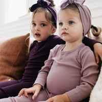 Organic Cotton Modal Headband - Periwinkle Childrens Headband from Jamie Kay NZ