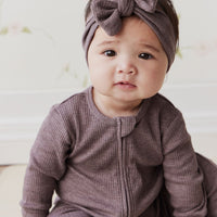 Organic Cotton Modal Headband - Truffle Marle Childrens Headband from Jamie Kay NZ