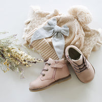 Leather Boot - Blush Childrens Footwear from Jamie Kay NZ