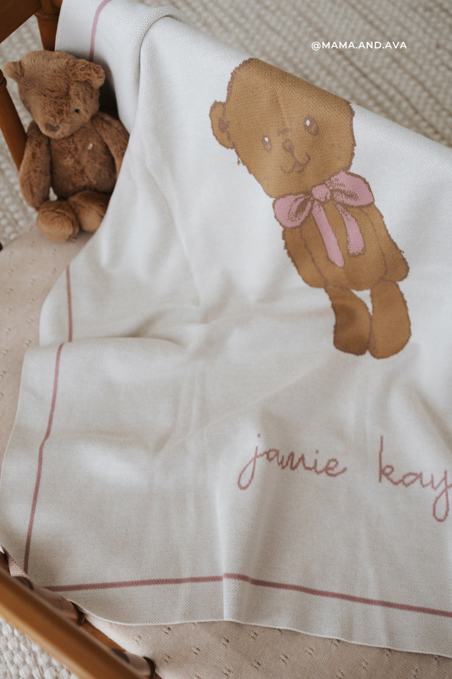 Sable Blanket - Little Georgie Childrens Blanket from Jamie Kay NZ