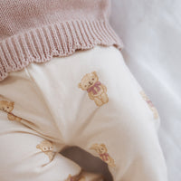 Organic Cotton Everyday Legging - Little Georgie Childrens Legging from Jamie Kay NZ