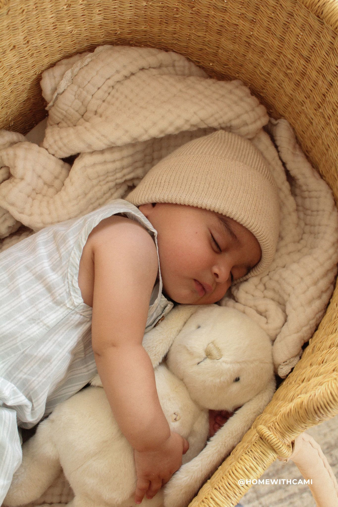 Organic Cotton Milo Jumpsuit - Variegated Stripe Shoreline Childrens Jumpsuit from Jamie Kay NZ