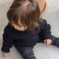 Morgan Jumper - Black Bean Childrens Jumper from Jamie Kay NZ