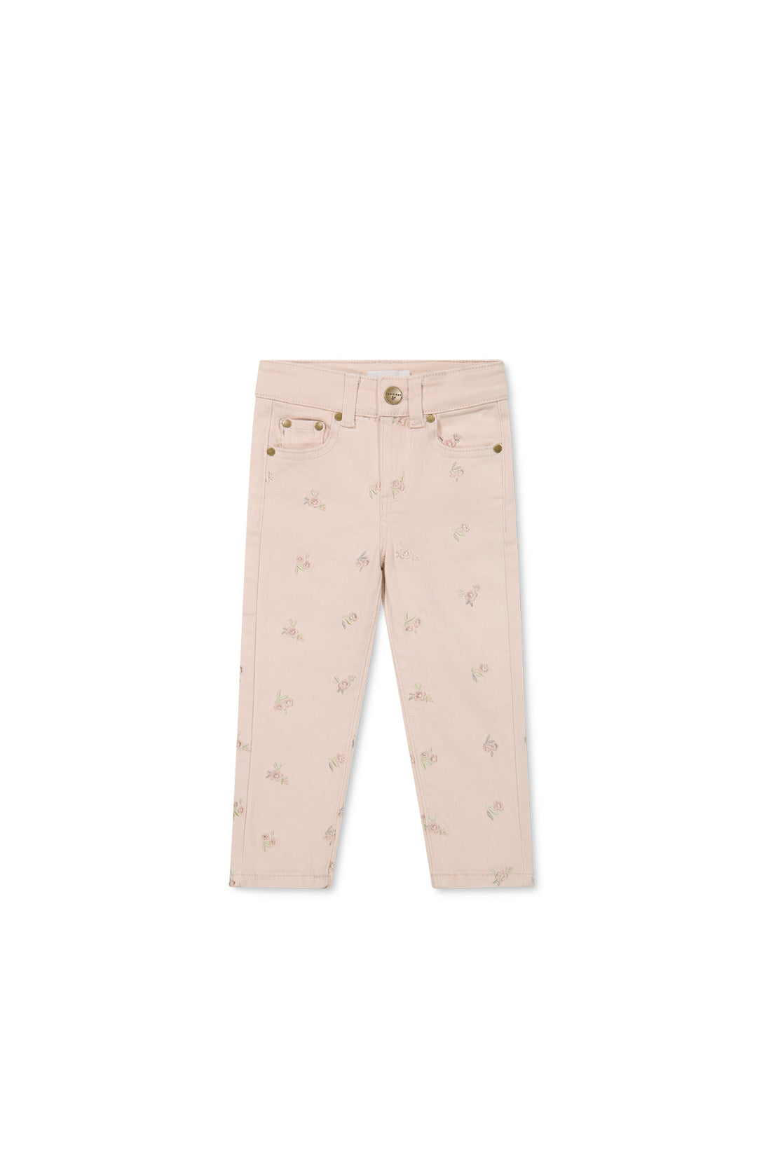 Alison Pant - Goldie Embroidery Childrens Pant from Jamie Kay NZ