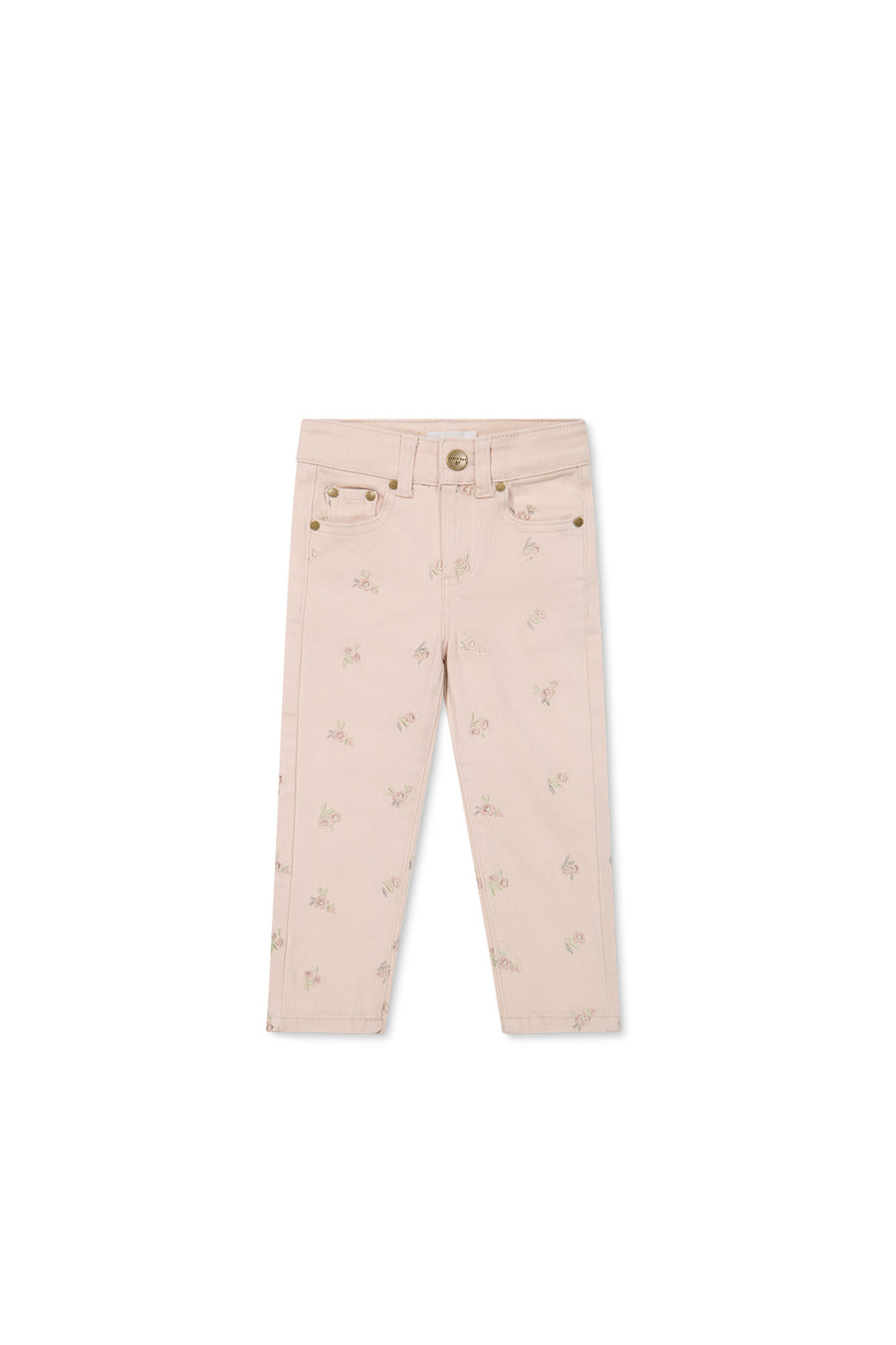 Alison Pant - Goldie Embroidery Childrens Pant from Jamie Kay NZ