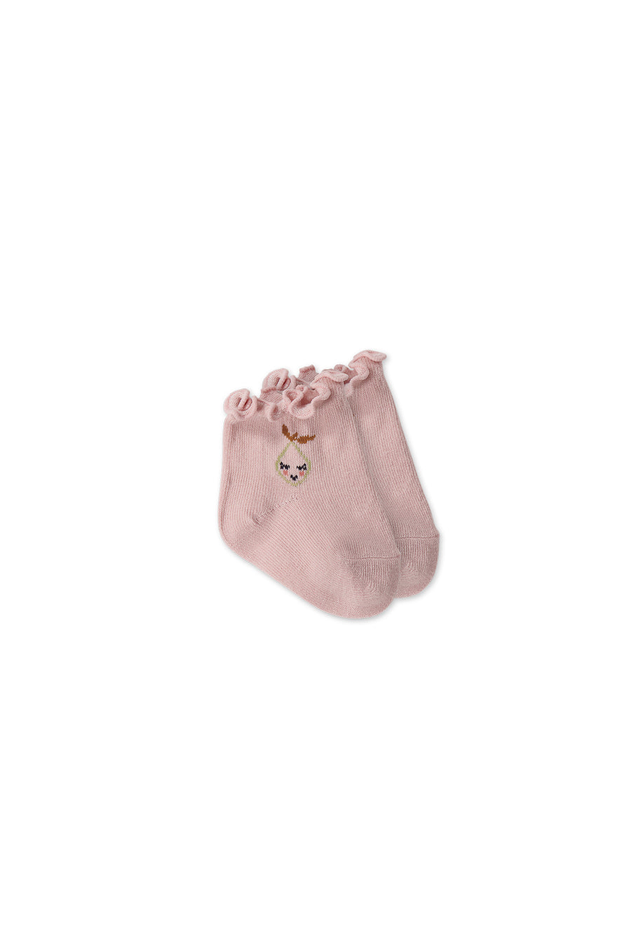 Alison Sock - Dainty Pink Childrens Sock from Jamie Kay NZ