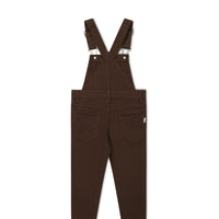 Arlo Overall - Dark Coffee Childrens Overall from Jamie Kay NZ