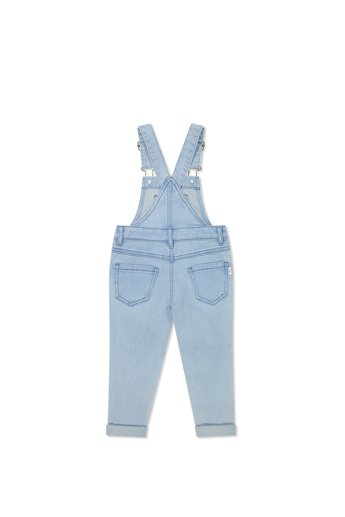 Arlo Twill Overall - Washed Denim Childrens Overall from Jamie Kay NZ