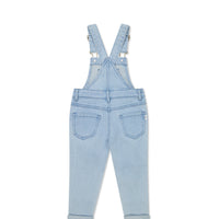 Arlo Twill Overall - Washed Denim Childrens Overall from Jamie Kay NZ