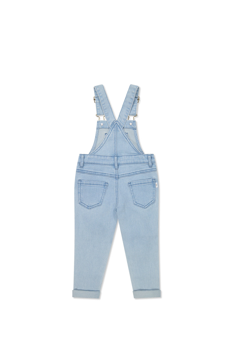 Arlo Twill Overall - Washed Denim Childrens Overall from Jamie Kay NZ